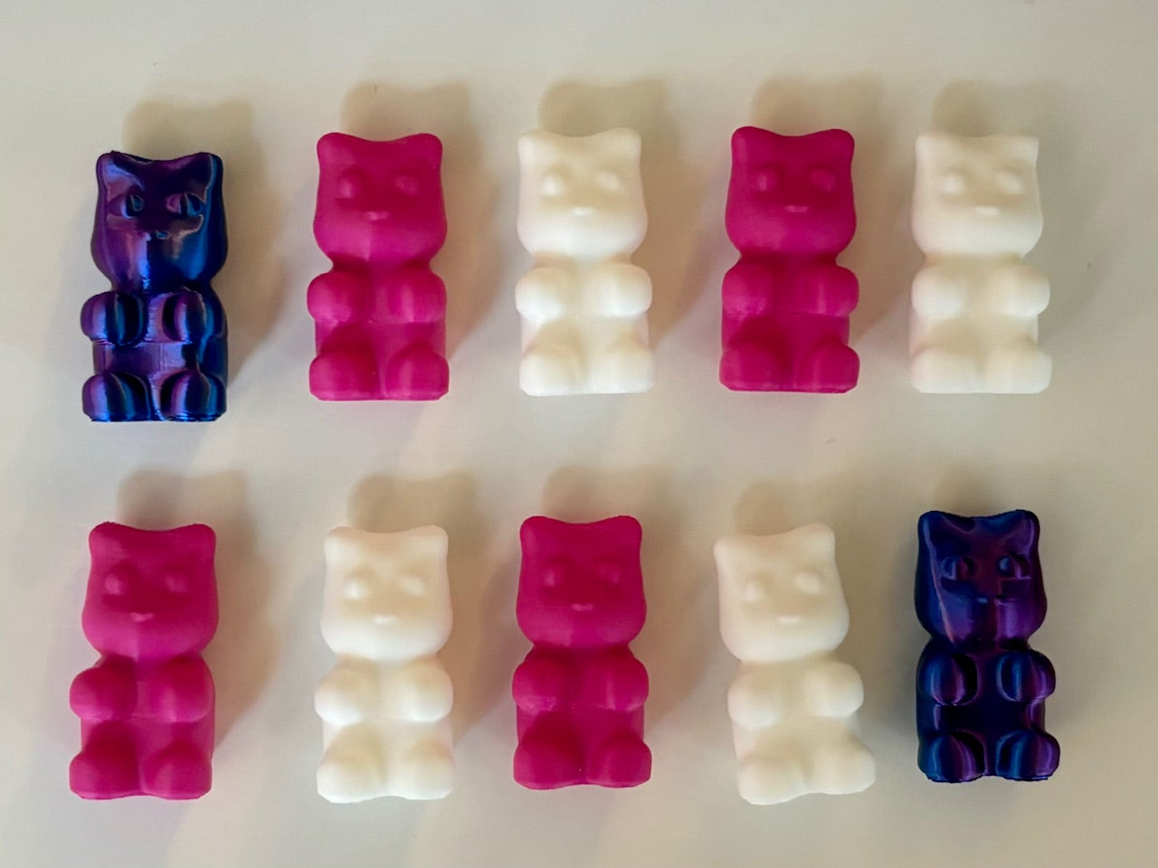 Gummy Bear Magnets, Colorful Fun Magnets | Mini Decorative Magnets - 2 Sizes