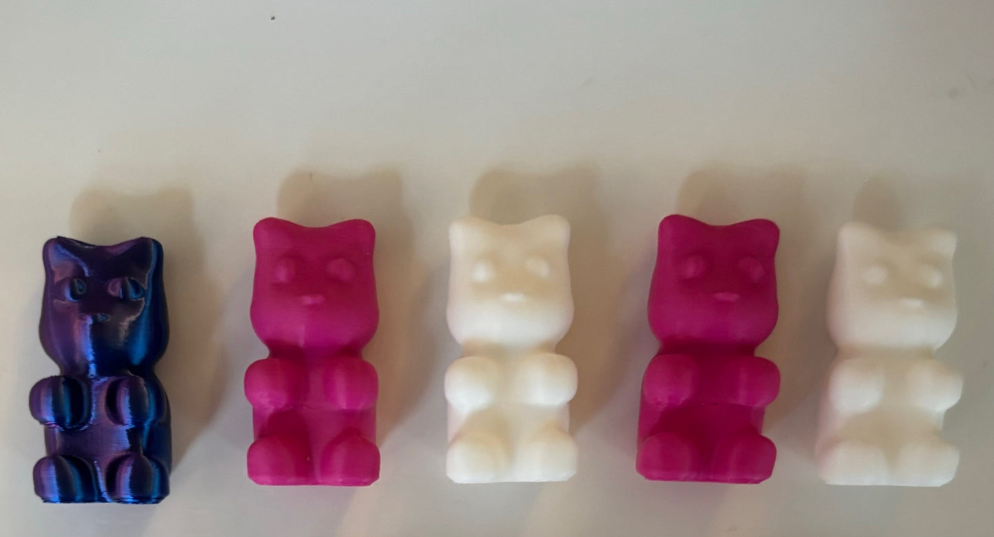 Gummy Bear Magnets, Colorful Fun Magnets | Mini Decorative Magnets - 2 Sizes