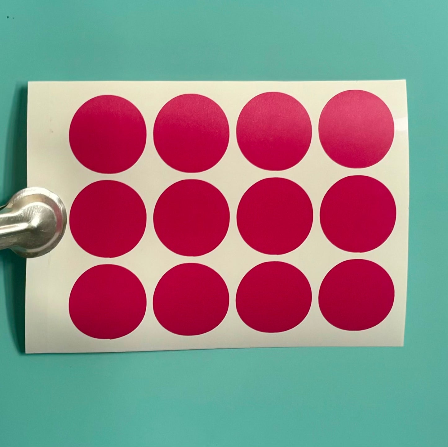 Temporary Vinyl Dot Sticker Pack for Locker or DIY Projects Circle Sticker Set for Decorating