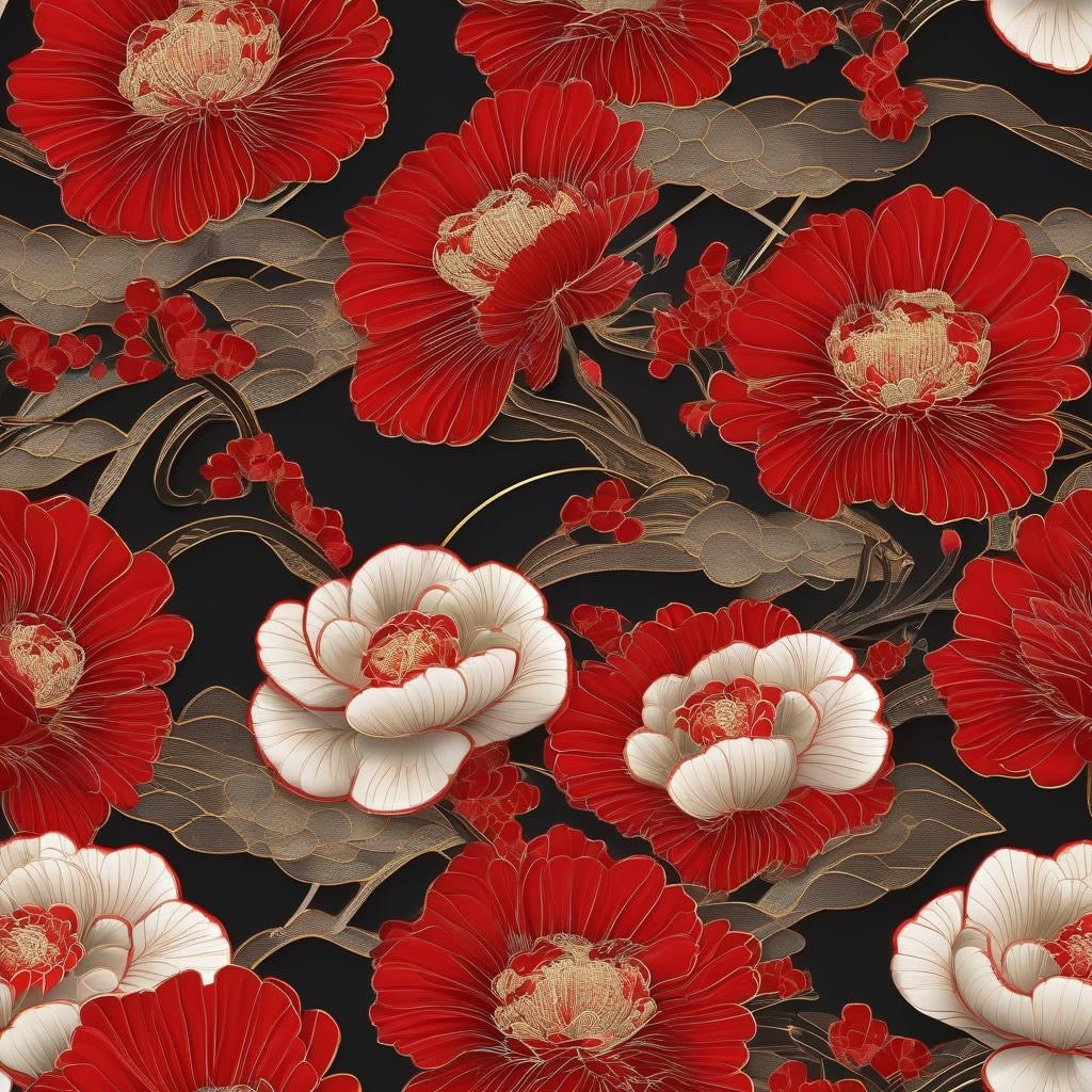 Magnetic Locker Wallpaper - Silk Kimono Collection (LE)