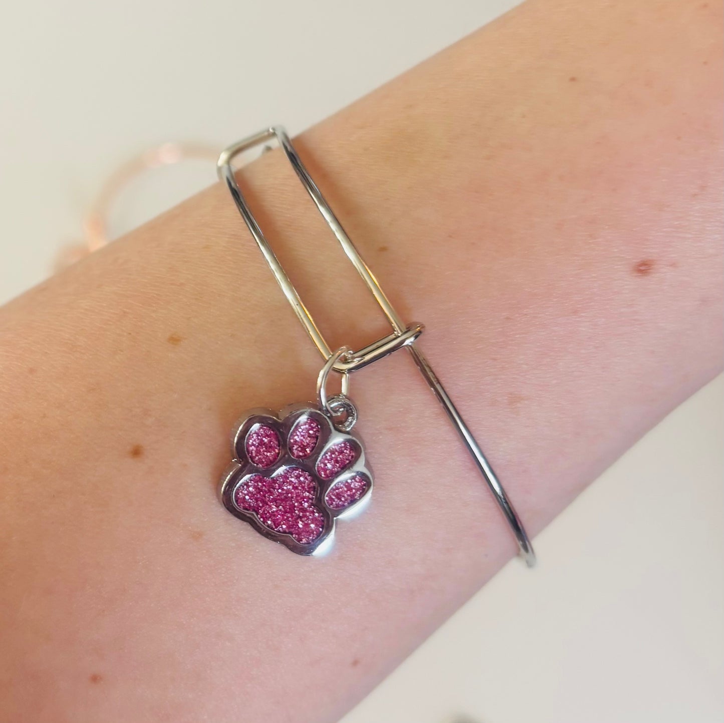 Paw Print Bracelet Dog Paw Bracelet