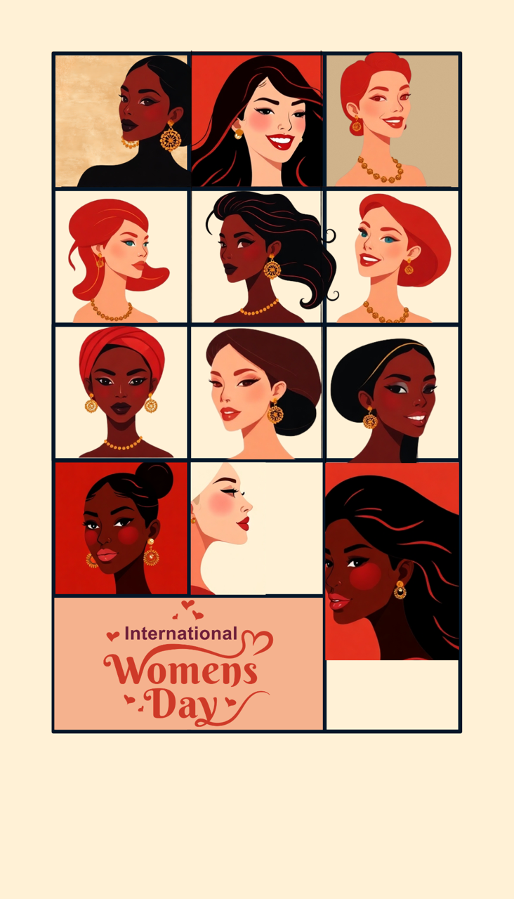 International Women's Day 2026 Sticker Sheets
