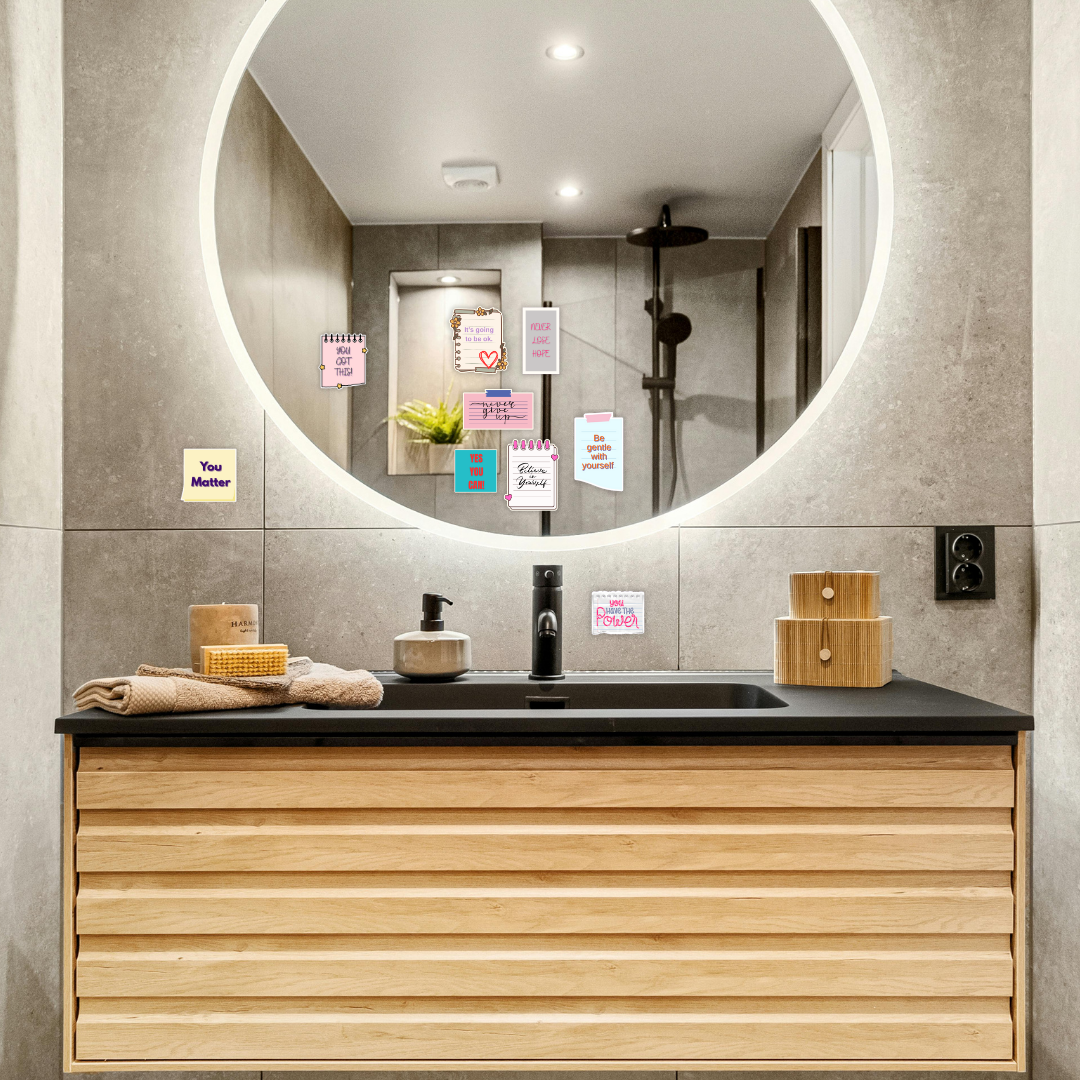 SPREAD KINDNESS MOTIVATIONAL TEMPORARY STICKERS