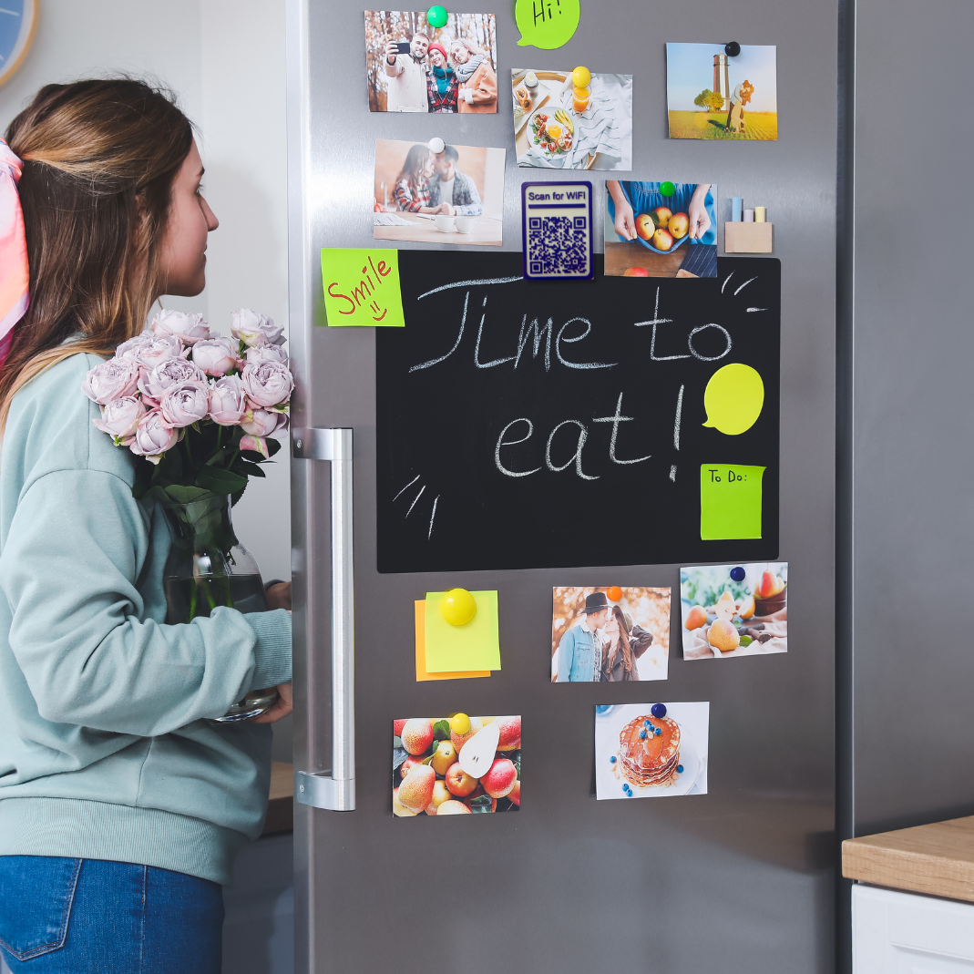 QR Code Magnet - Scannable Guest WiFi Magnet - Scannable QR Code