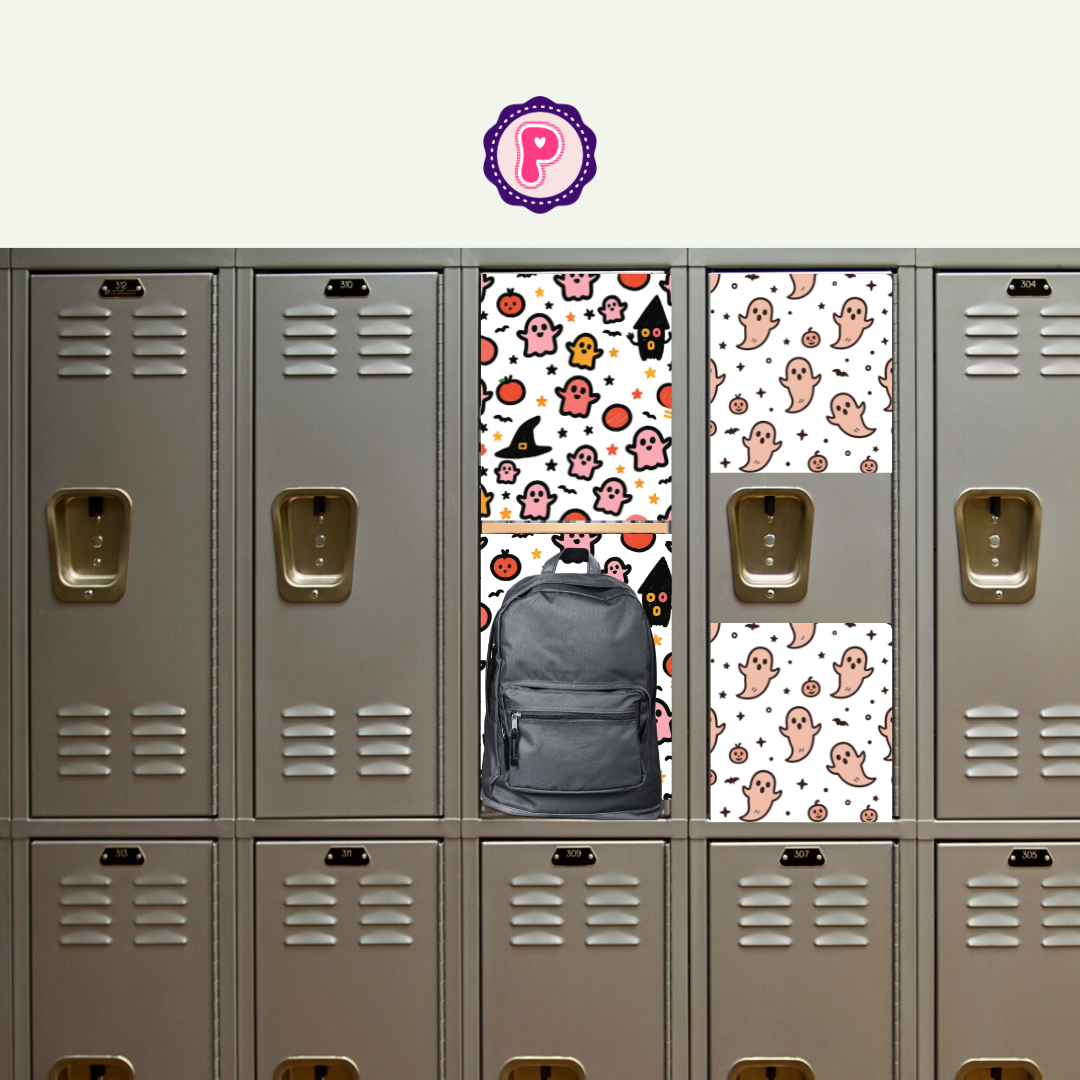 Magnetic Locker Wallpaper - Halloween 2026 | 2 Sheets