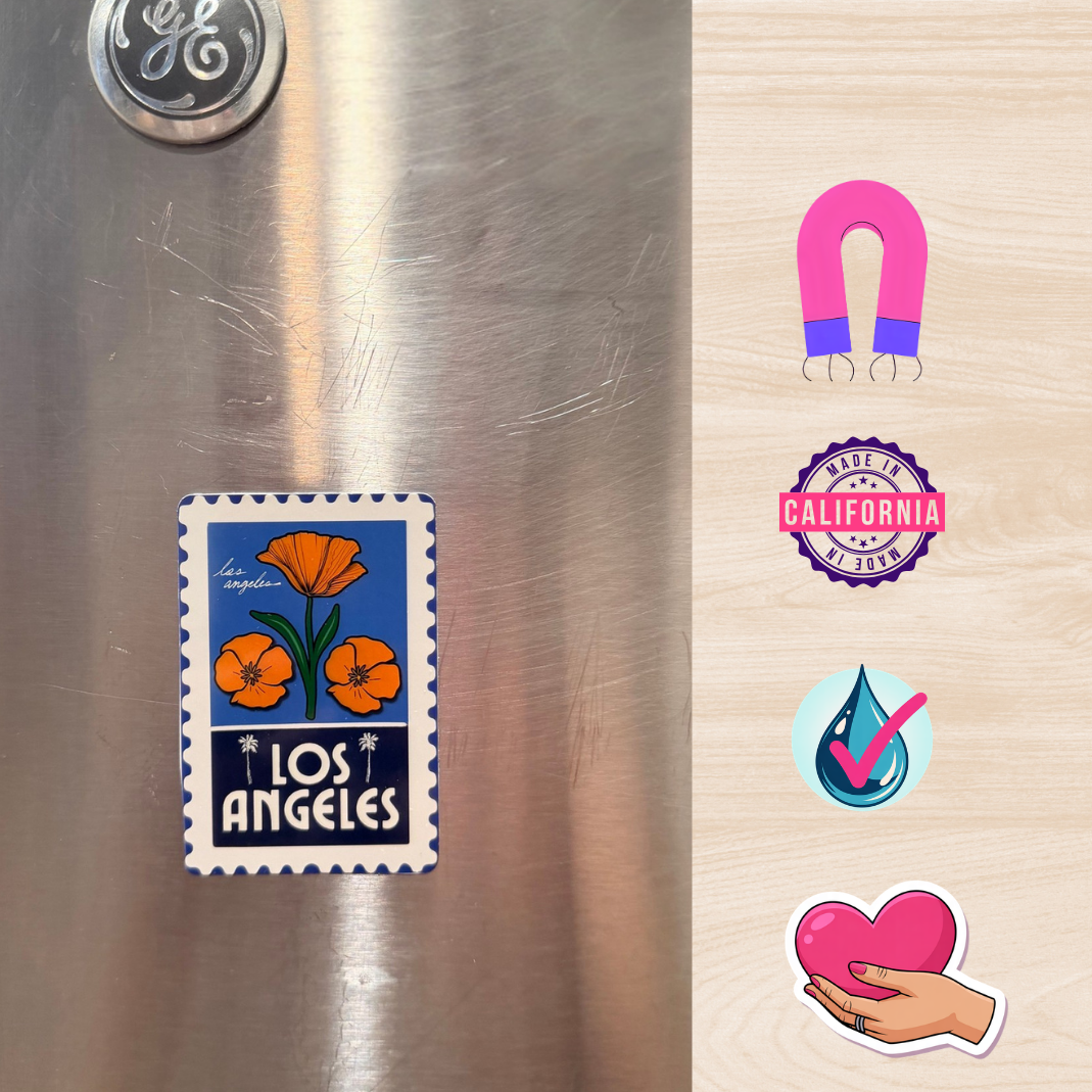 Postage Stamp Magnets