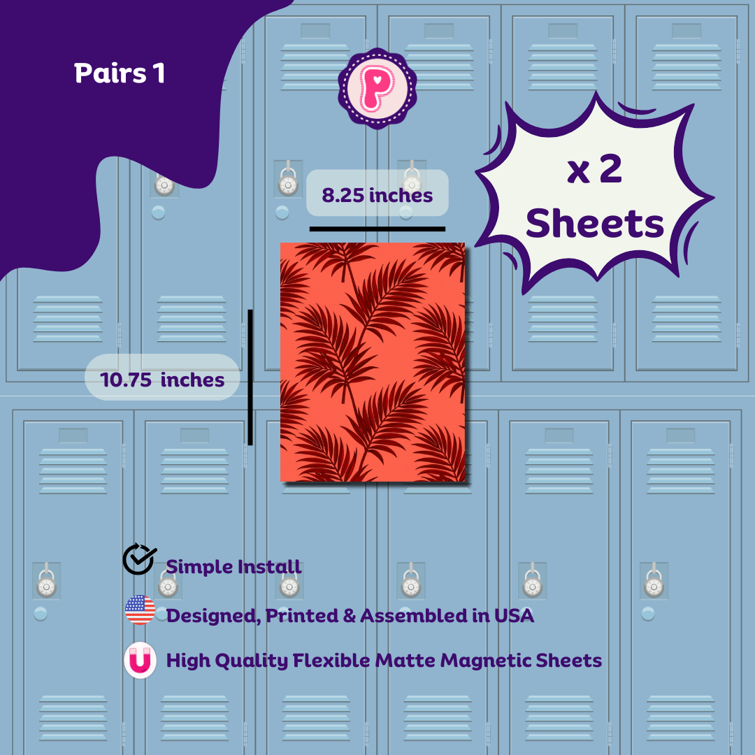 Magnetic Locker Wallpaper - Fall 2025 Collection