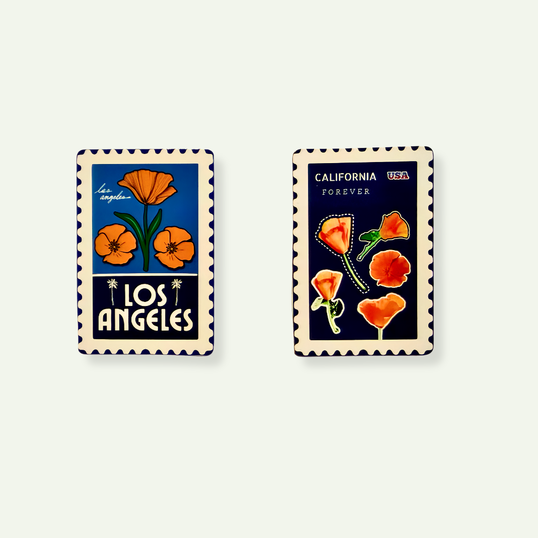 Postage Stamp Magnets