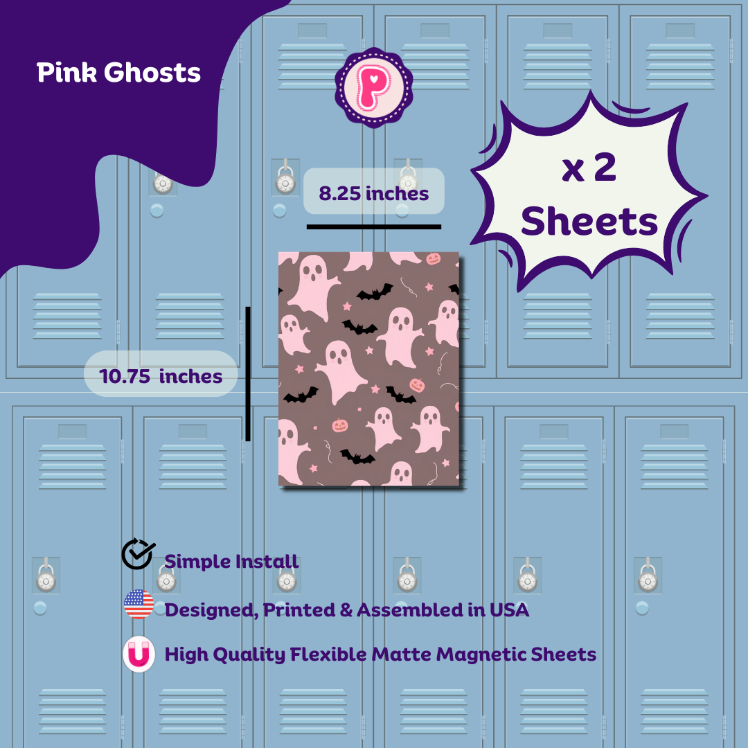 Magnetic Locker Wallpaper - Halloween 2026 | 2 Sheets