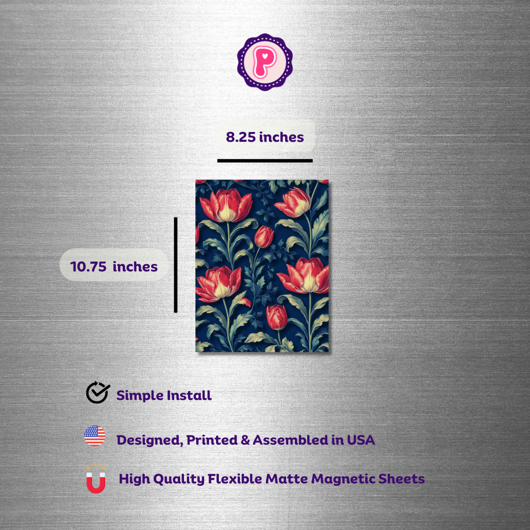 Magnetic Wallpaper Home Edition For Fridge File Cabinets or Appliances