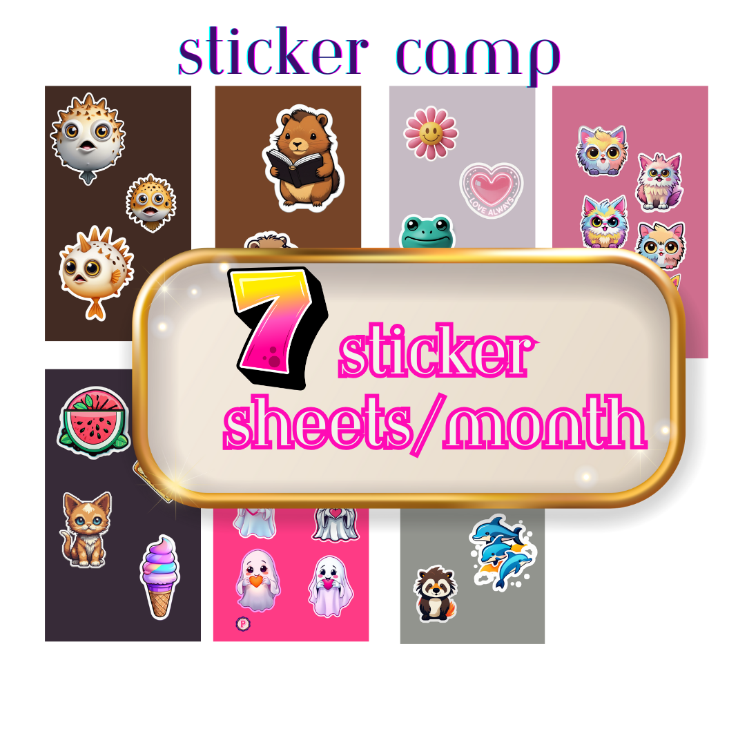 MONTHLY STICKER SUBSCRITPTION