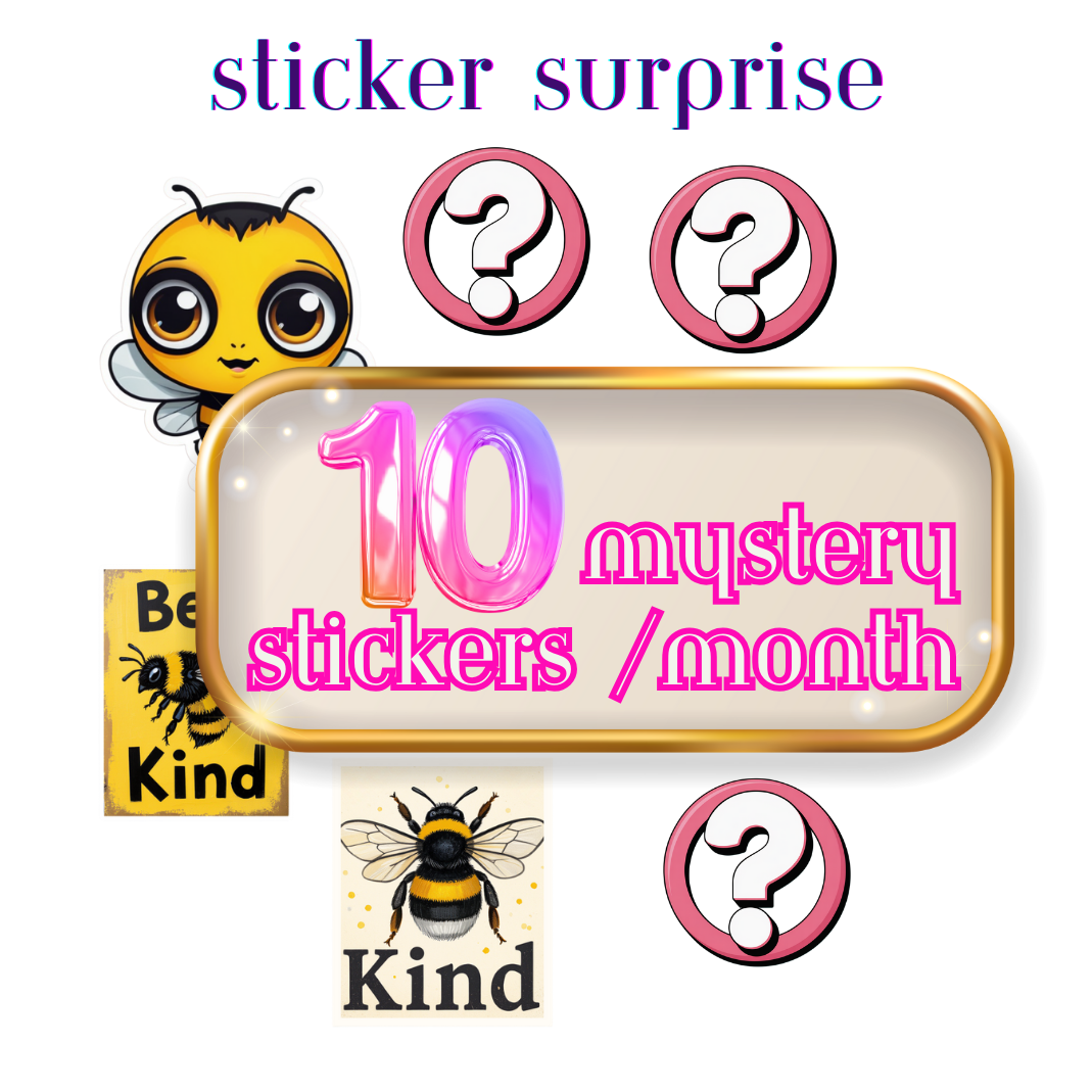 MONTHLY STICKER SUBSCRITPTION