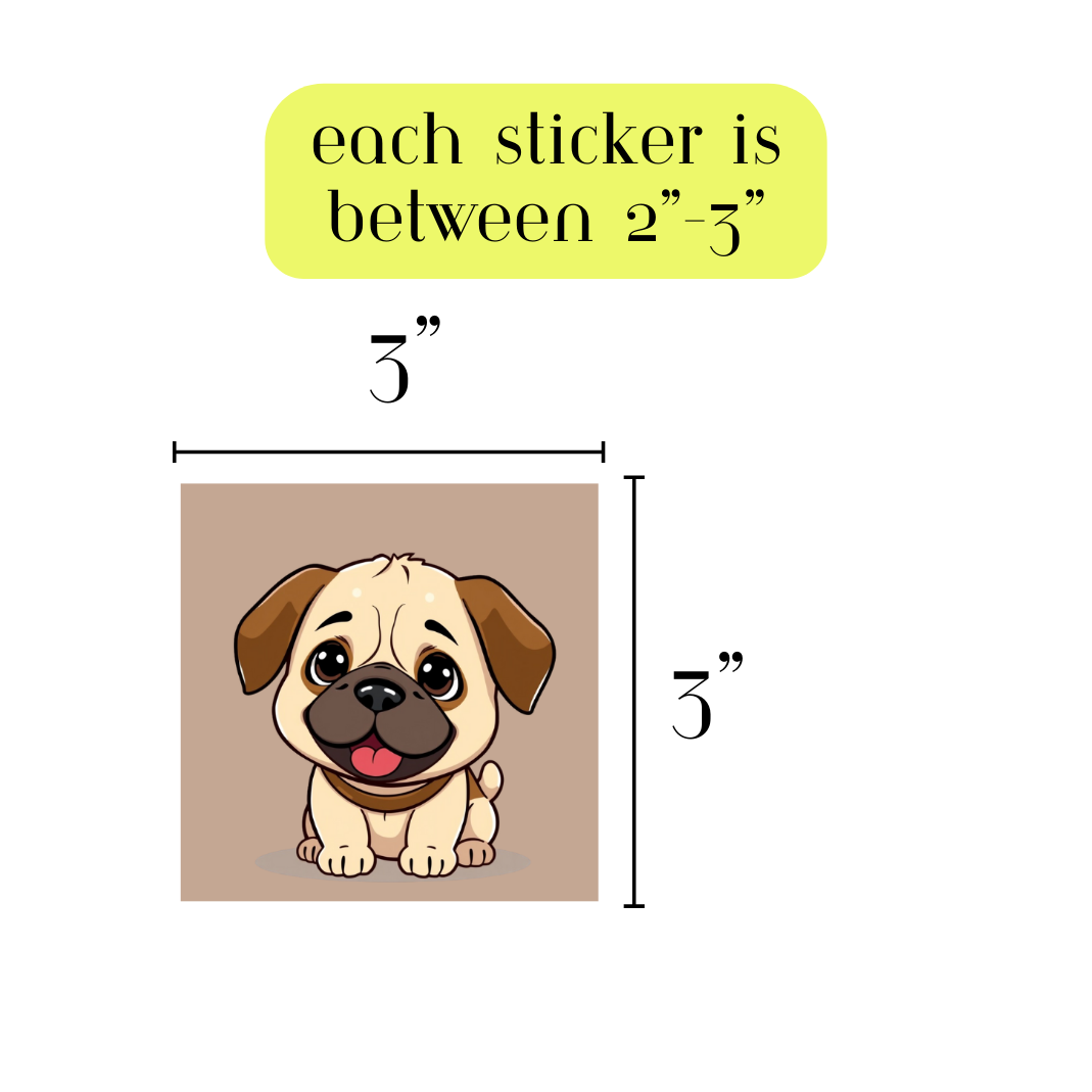 Vinyl Dog Stickers