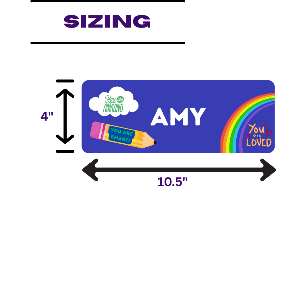 Reusable Magnetic Name Tags Class Labels Cubby Tags