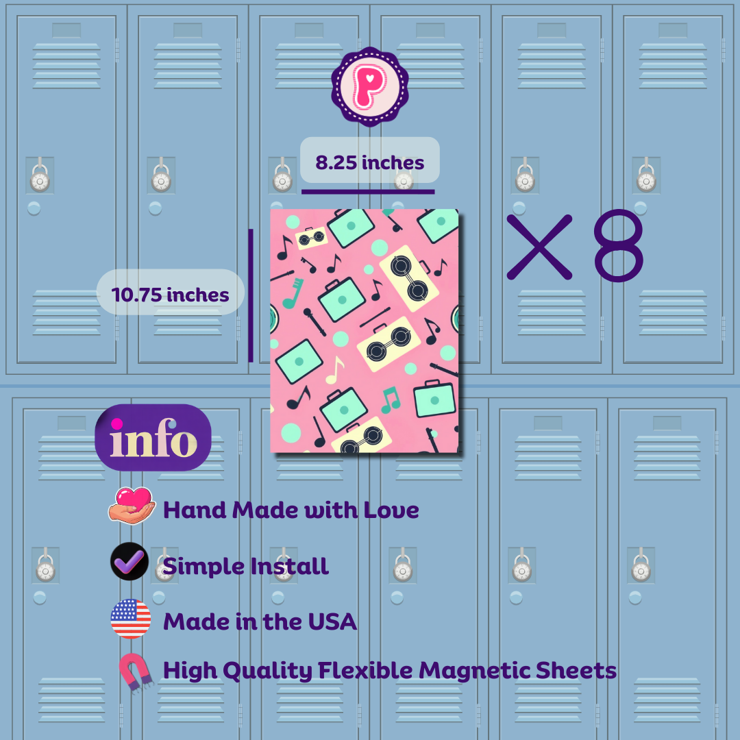 Locker Wallpaper Kit - Your Brand - The Musician