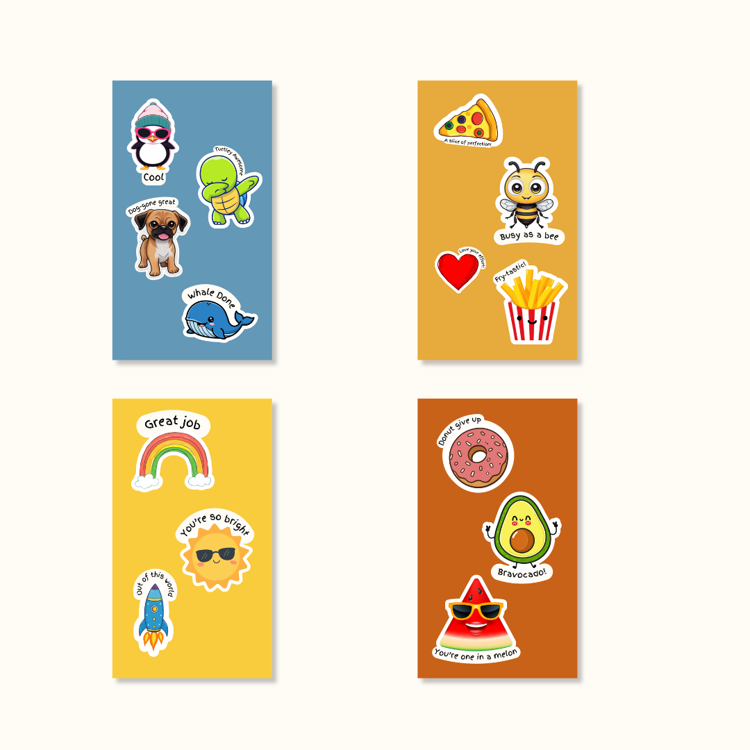 Teacher Motivational Stickers for Students - Inspirational