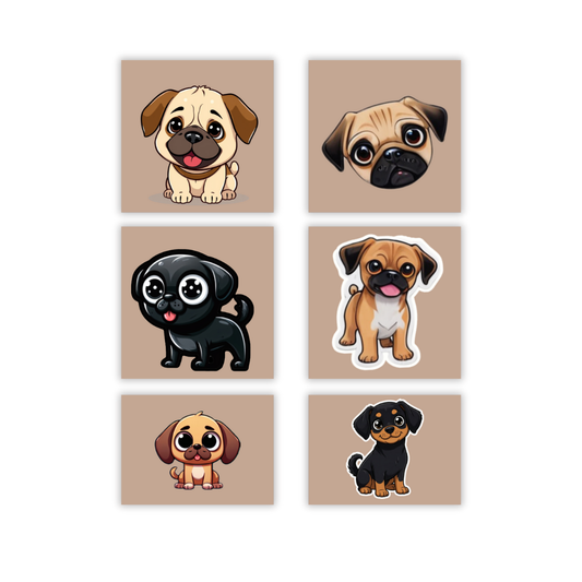 Vinyl Dog Stickers