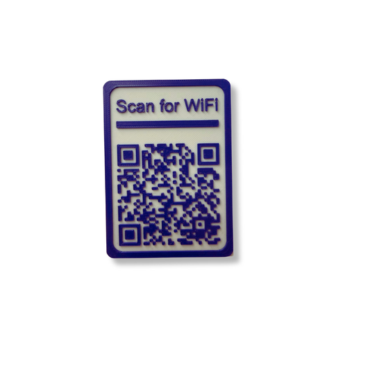 QR Code Magnet - Scannable Guest WiFi Magnet - Scannable QR Code