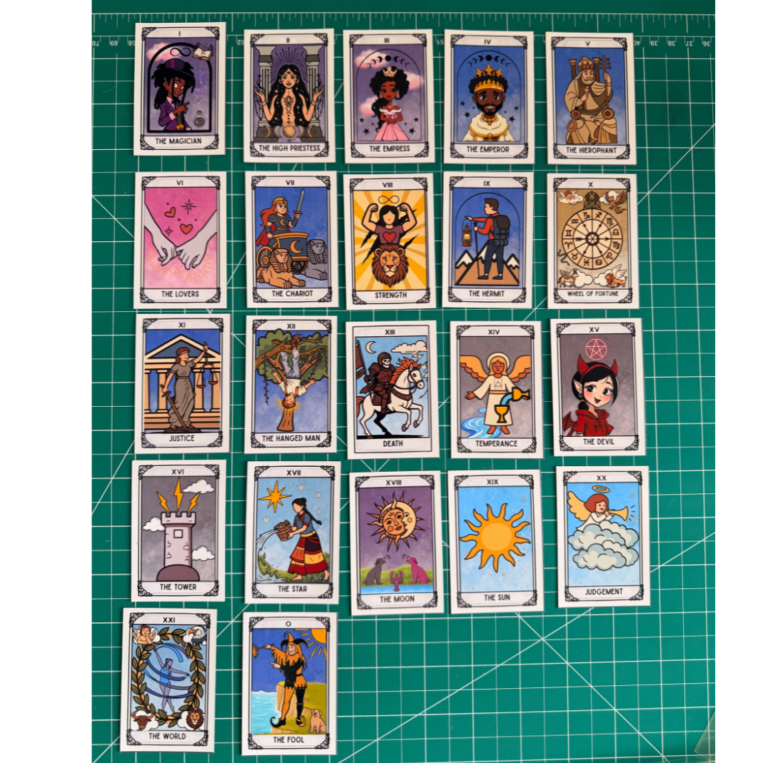 Major Arcana Tarot Card Magnets