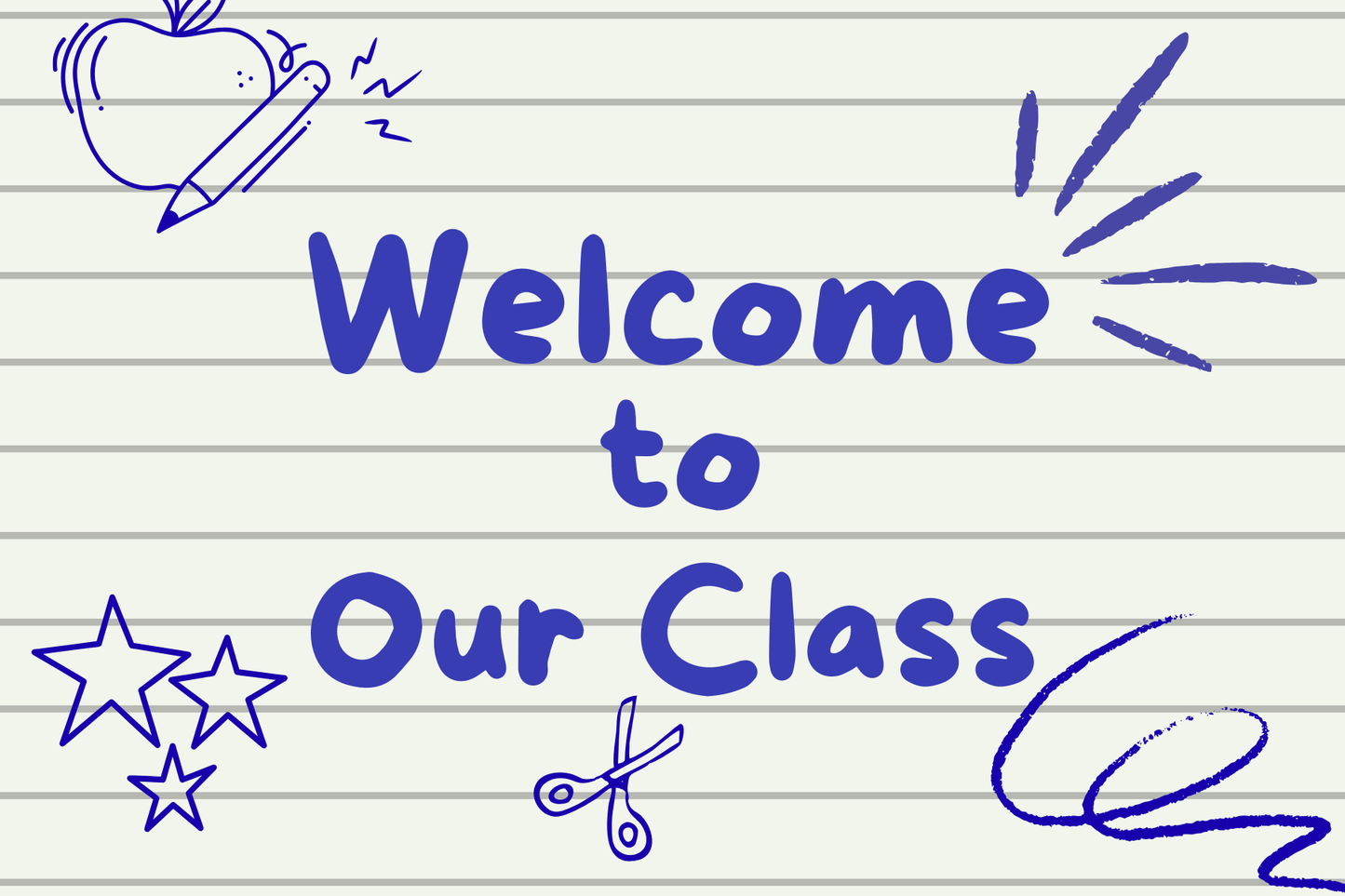 28 Pieces Welcome Postcards - 4 x 6 inch | Welcome to Our Class Theme