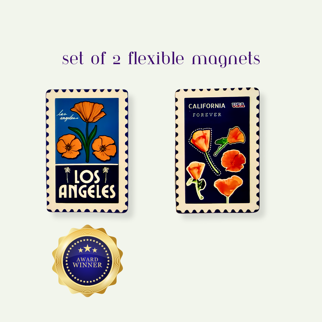 Postage Stamp Magnets
