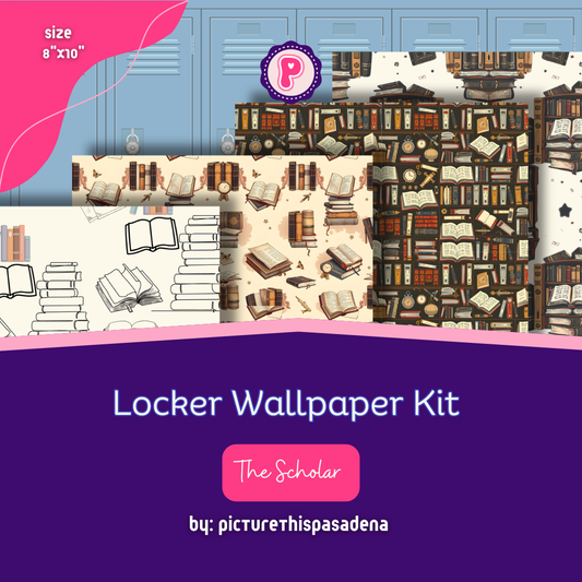 Magnetic Locker Wallpaper - Your Brand - The Scholar