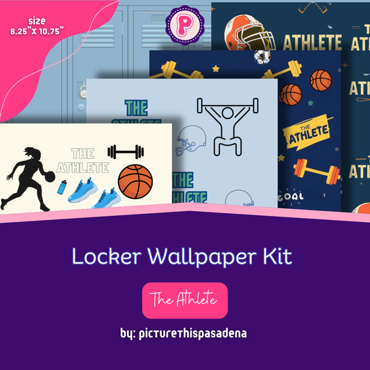 Magnetic Locker Wallpaper - Your Brand - The Athlete