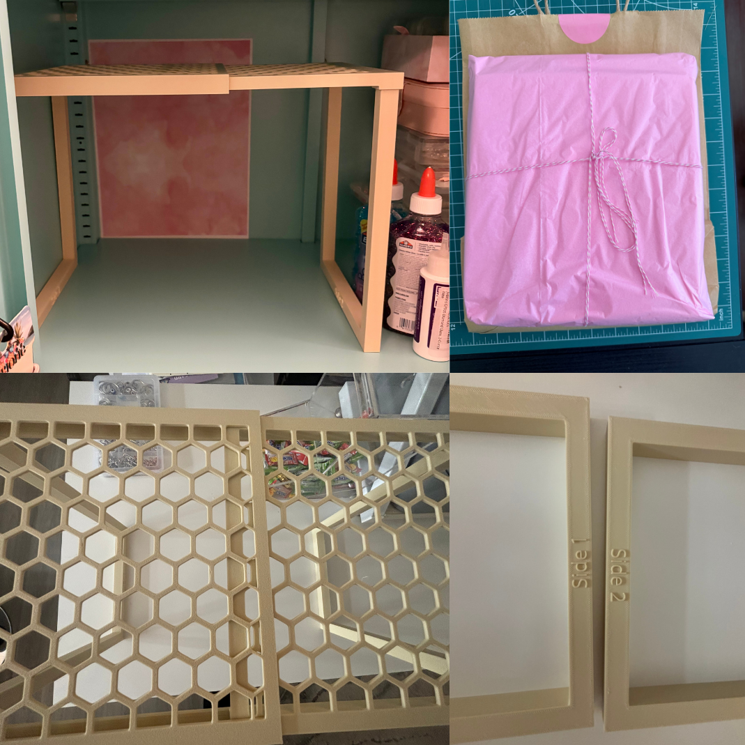 Locker Shelf - Adjustable Width or Floating Style | Multiple Colors