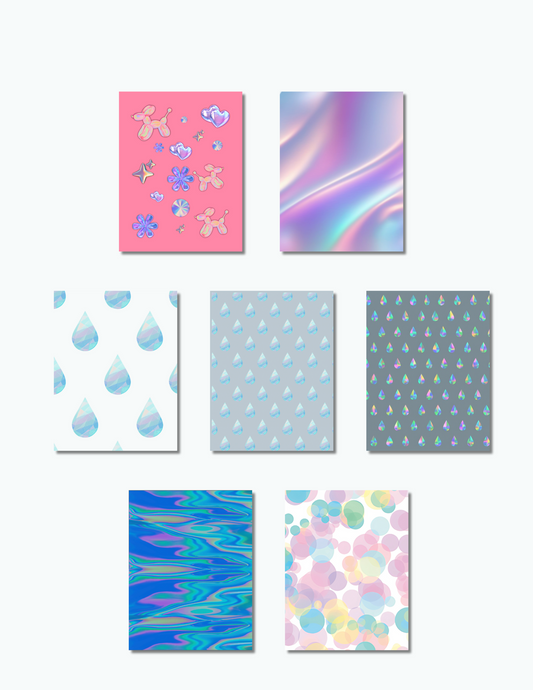 Magnetic Locker Wallpaper - Lumi Holo Collection