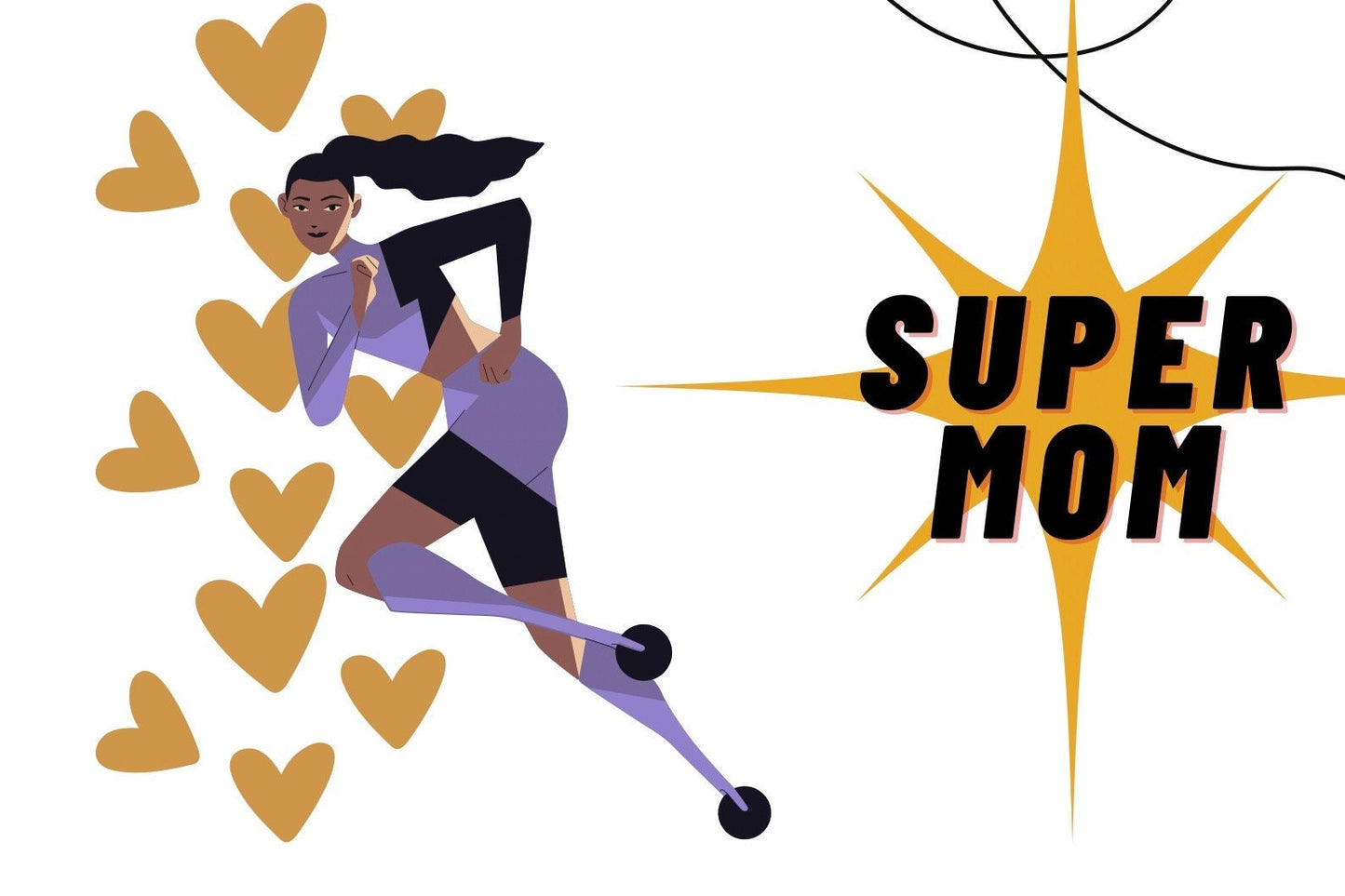 Custom Super Mom Card