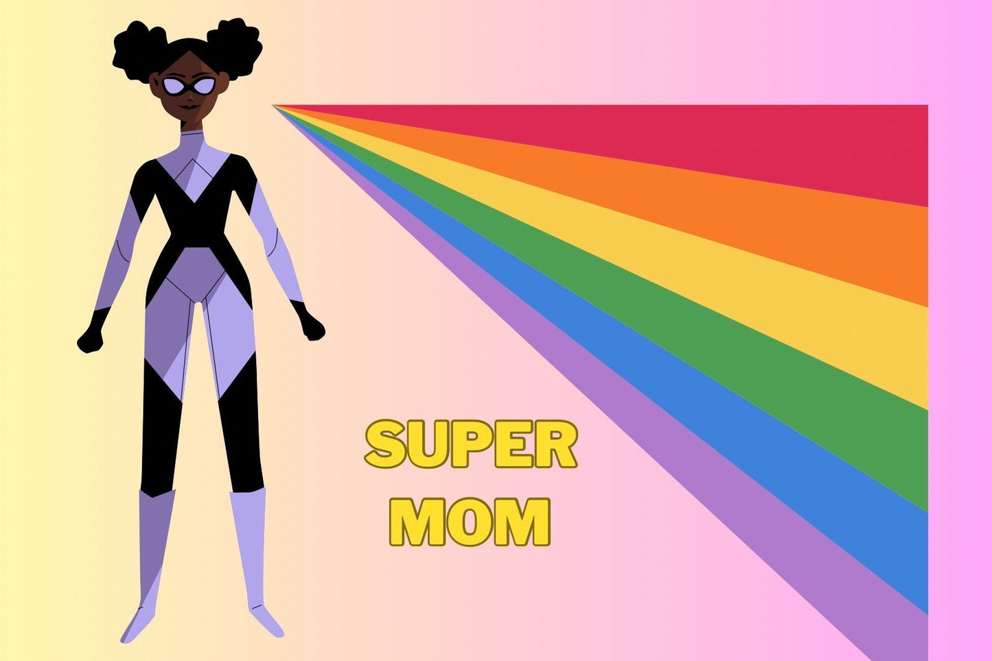 Custom Super Mom Card