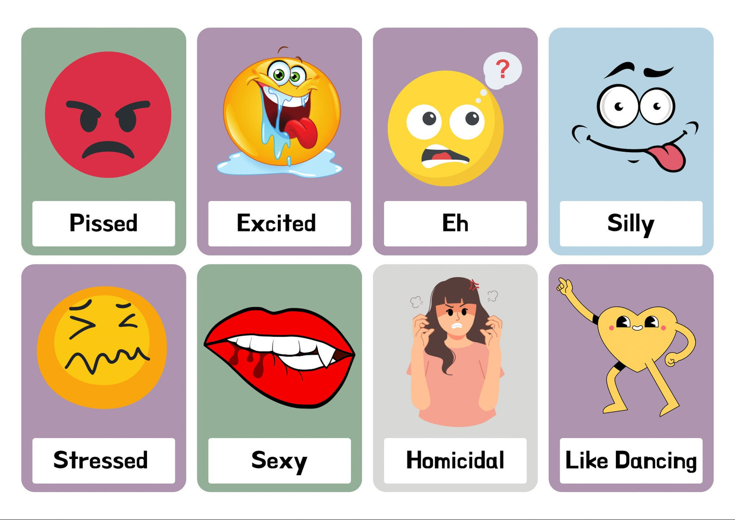 Mood Magnets For A Better Marriage / Emoji Magnets