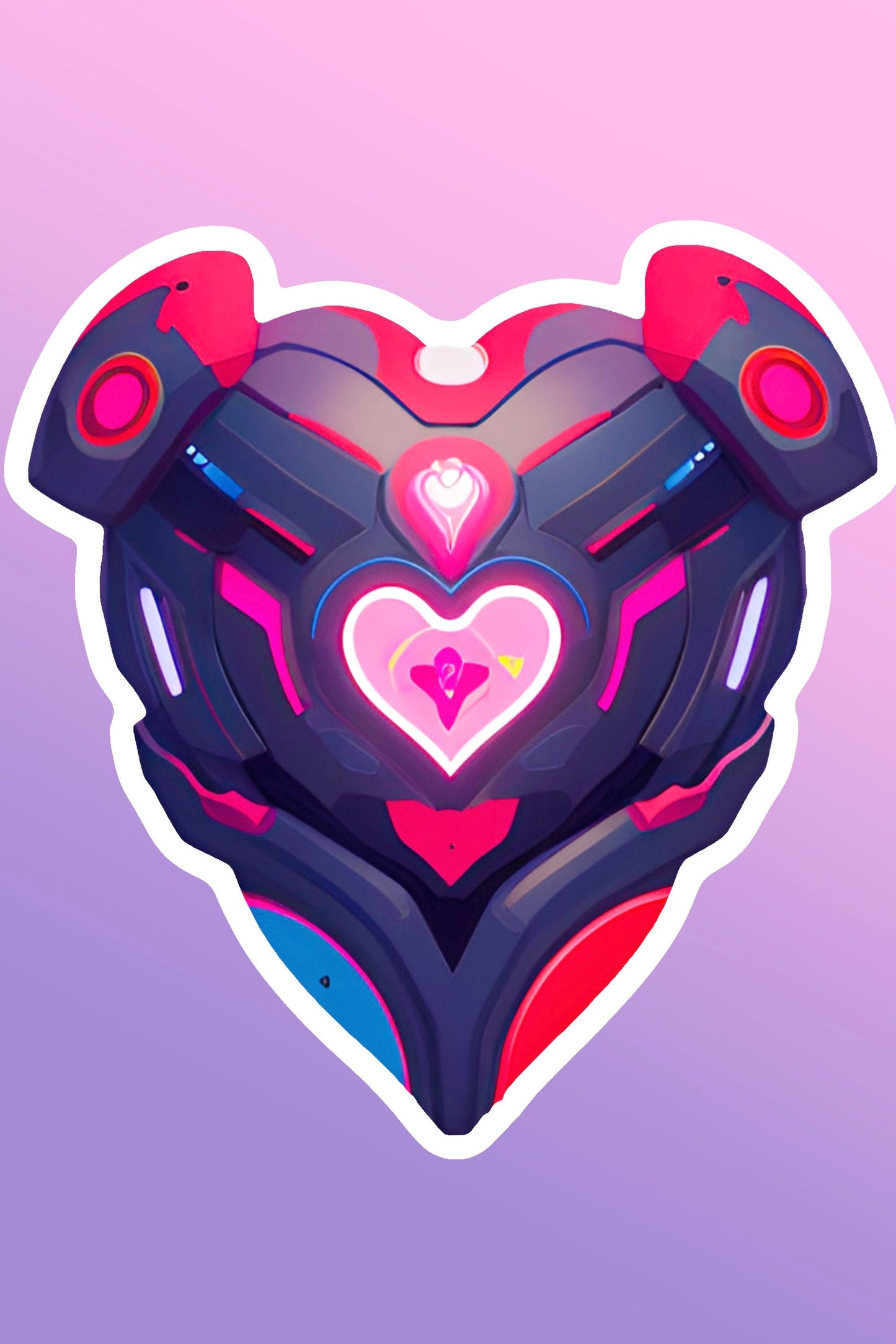 Love / Heart Themed Premium Sticker Set