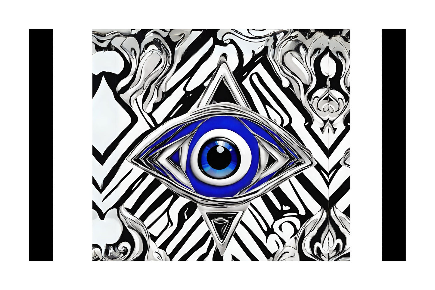 Evil Eye - Protection Symbol - Magnets 3”x2”