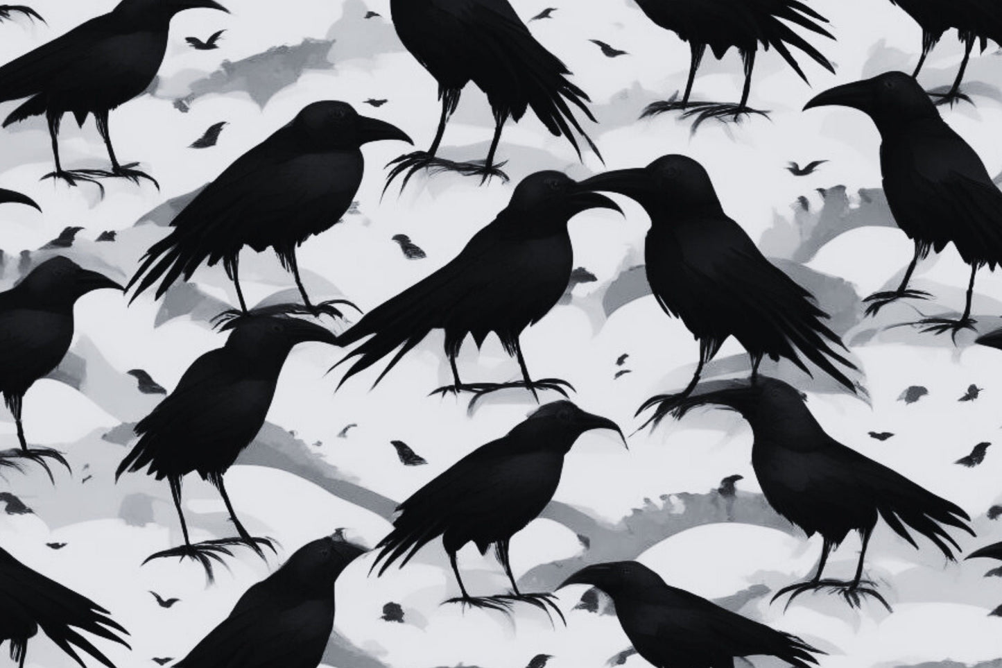 Magnetic Locker Wallpaper- Ravens