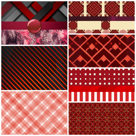 Magnetic Locker Wallpaper - The Red Collection