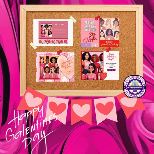 Galentines Day 4 Card Set