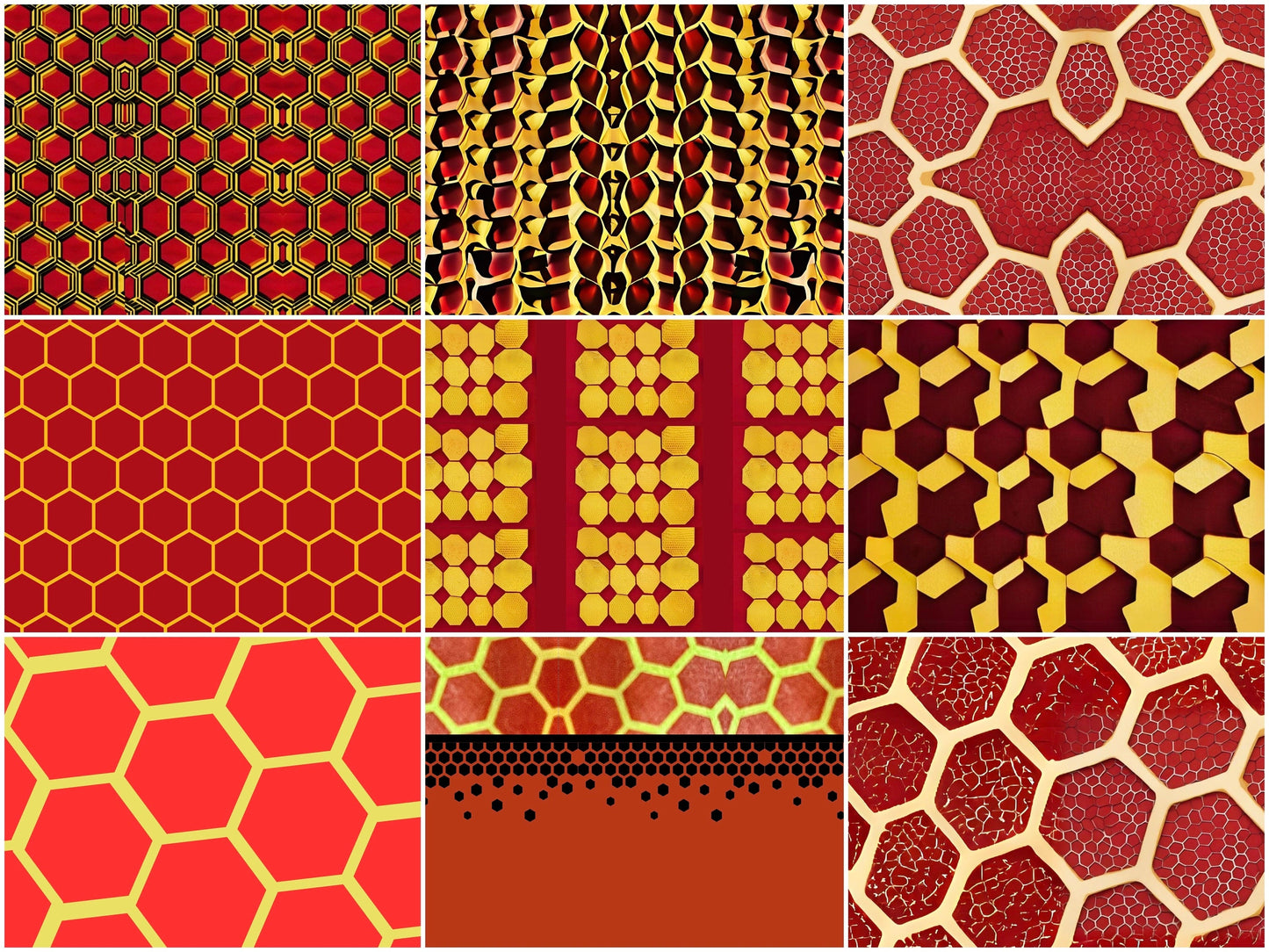 Magnetic Wallpaper - Watson Collection - Honeycomb