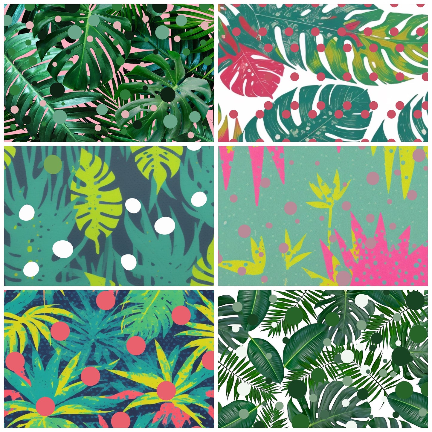 Magnetic Locker Wallpaper - Tropical Paradise I - 16 and 32 Panels