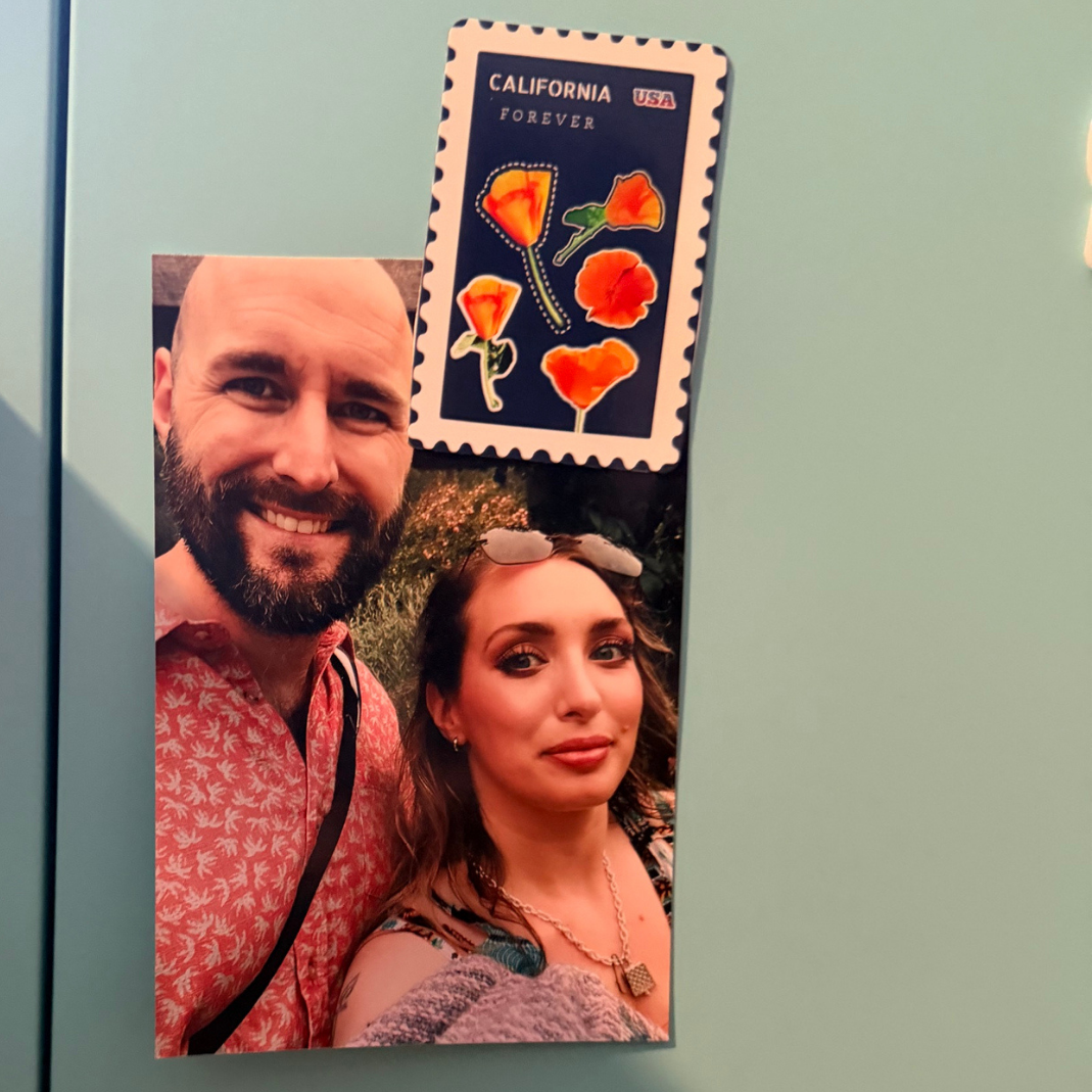 Postage Stamp Magnets