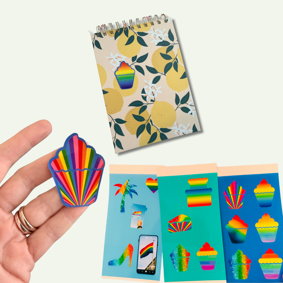 15 PC Pride Sticker Pack - LGBTQ+ Sticker Sheets