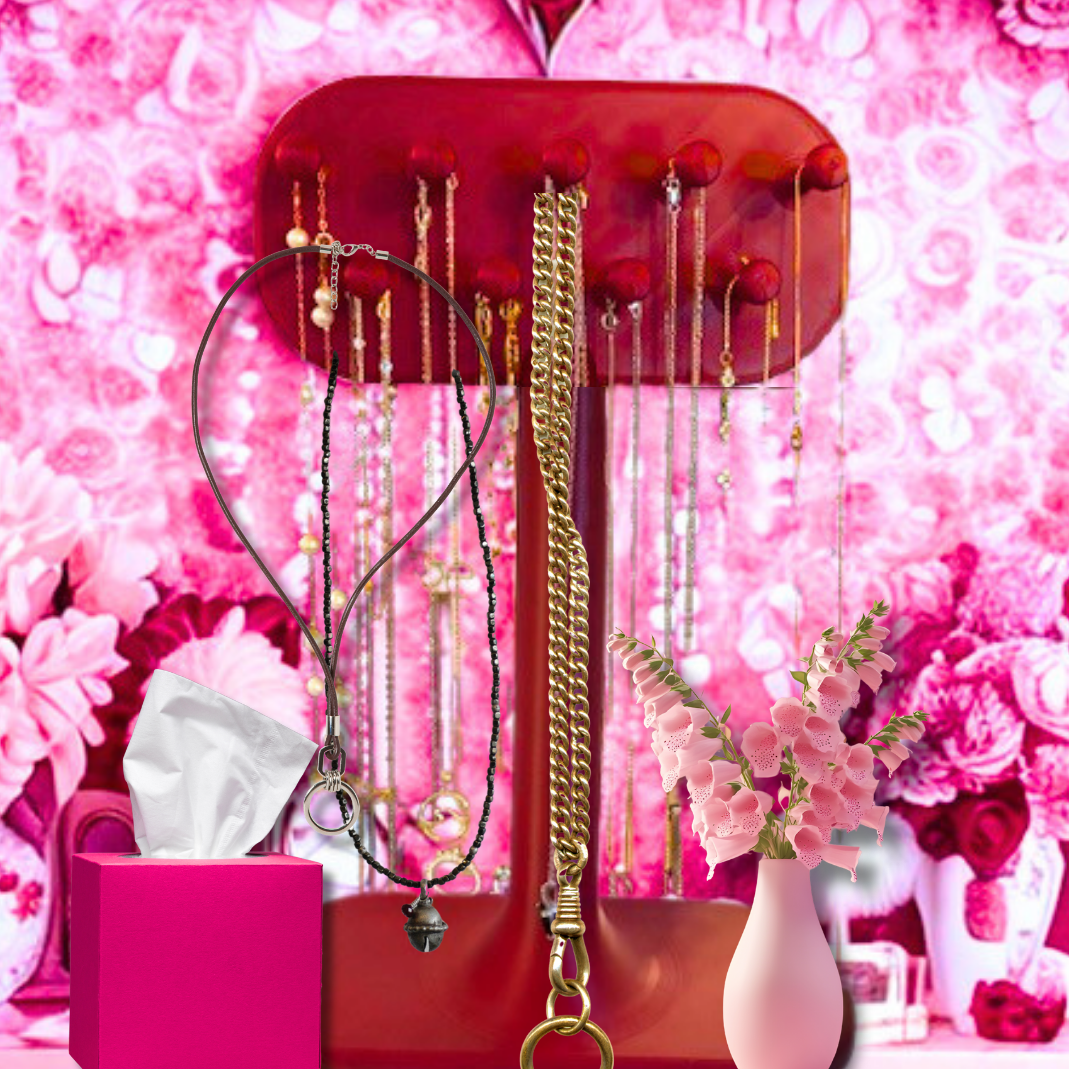 Necklace Stand Jewelry Organizer Made in USA