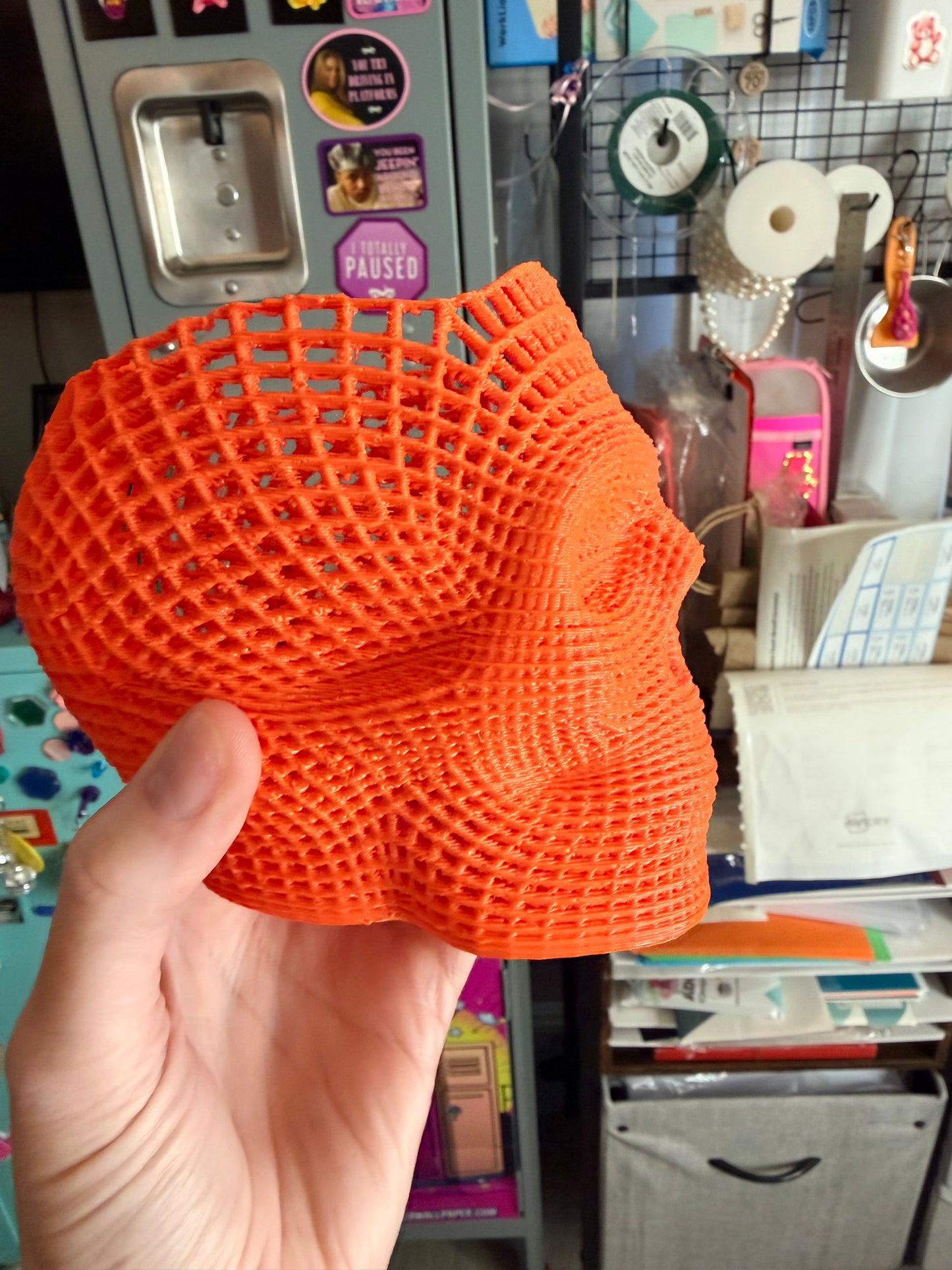 Skull Pen Holder / Desktop Pen Holder / Skull Pencil Holder - Desk Organizer, Bathroom Organizer - Multiple Color Options