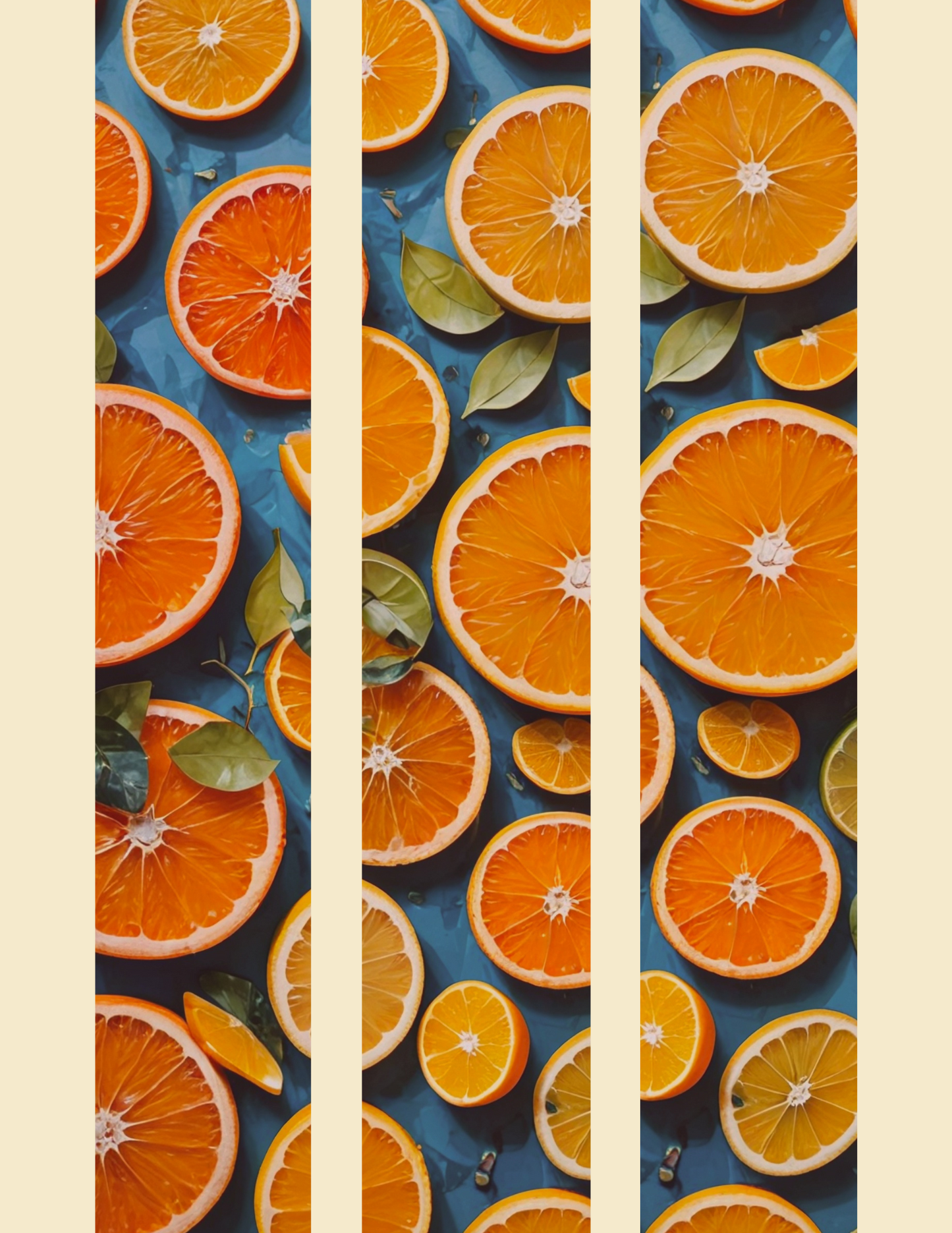 Magnetic Locker Wallpaper - Fruit Based Backgrounds 4 sheets
