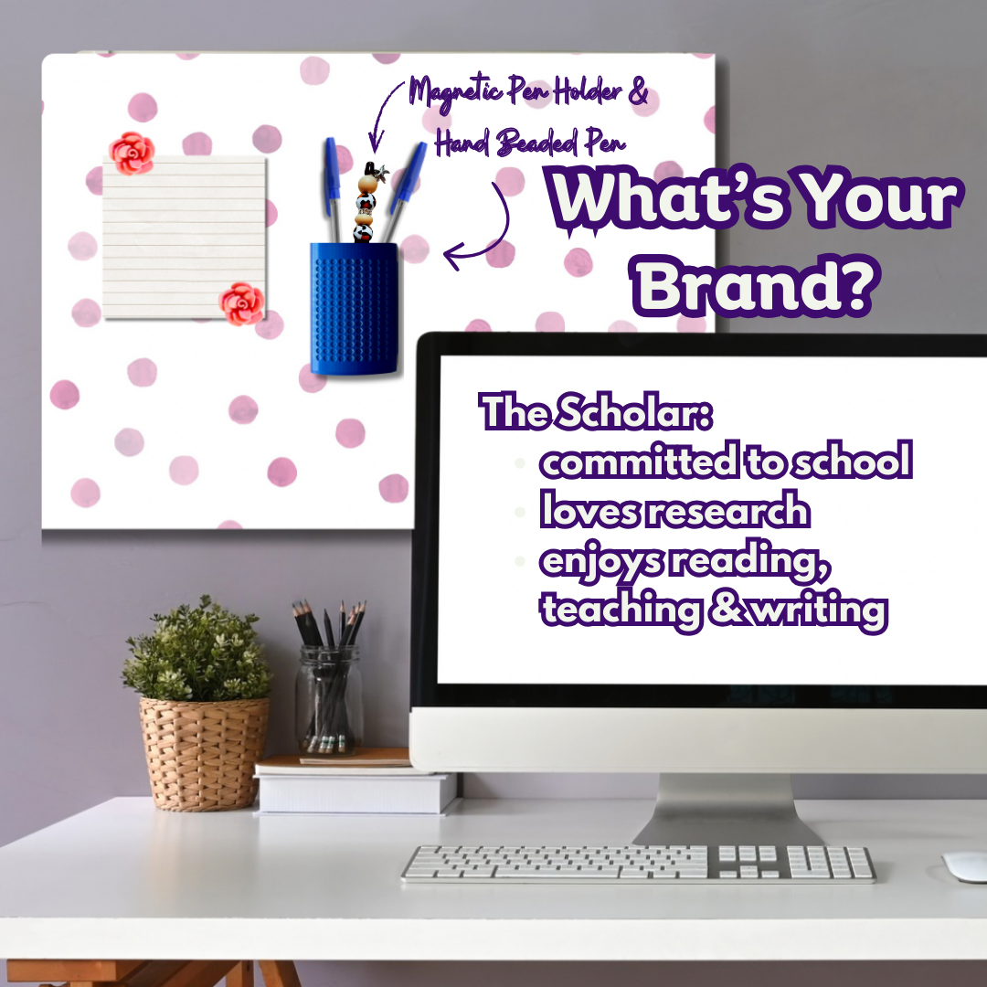 Magnetic Locker Wallpaper - Your Brand - The Scholar