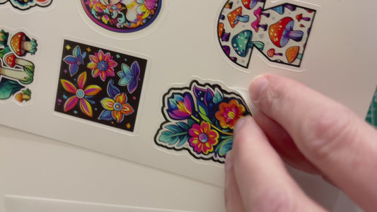 2025 And Beyond Ultra Bright Sticker Sheets