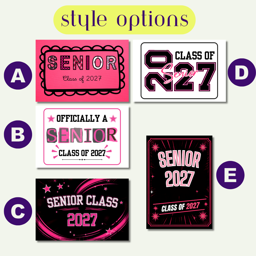 Senior Class Magnets