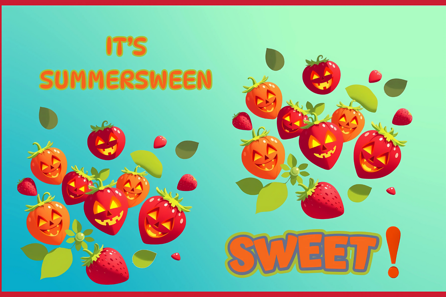 Summersween Decor Magnets
